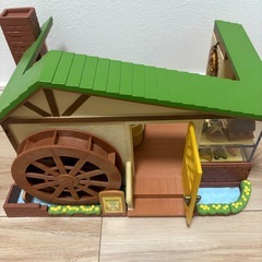 シルバニアファミリー 森の水車のパン屋さん ギフトセット 人形付 ピザ屋さんの画像