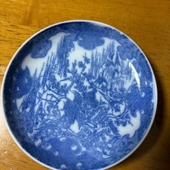 NO.1 小皿　印判　6枚セット 昭和レトロ　骨董の画像