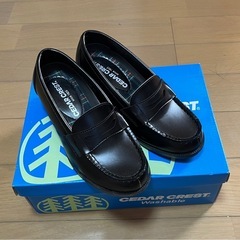 セダークレストウォッシャブル　ローファー 22.5cm ブラック 黒