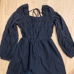 w closet黒ワンピースの画像