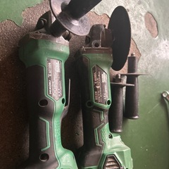 日立工機　グラインダー2点セットの画像