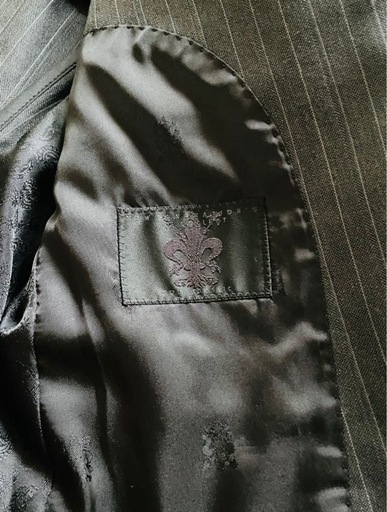 新社会人　ダークグレー　スーツセットアップ■細身スリム■