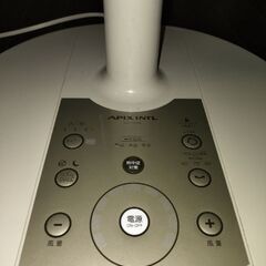 2017年製DC扇風機リモコン付き（直接受け渡し）の画像