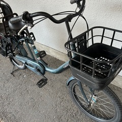 １J5　ママサイクル3人乗り対応　★自転車専門店の中古車です★　【消費税込み・防犯登録６００円込みの画像