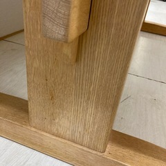 柏木工　ダイニングテーブル　ナラ材　150cmの画像