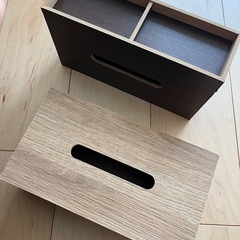 おしゃれなティッシュボックスの画像