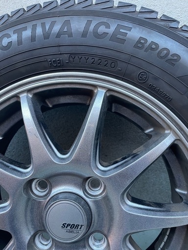 【スタッドレタイヤ＆アルミホイール】　バリ山　軽自動車