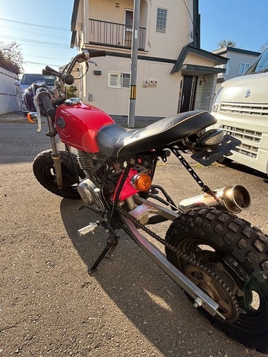 エイプ50 80ccボアアップ 車両