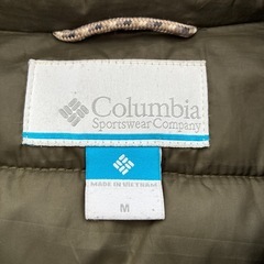 コロンビア　ダウンジャケット　の画像
