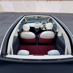 車検残り1年‼️フィアット500c 1.2ポップ　ラウンジの画像