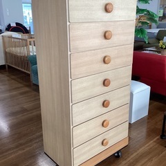 7段チェスト【町田市再生家具】252830の画像