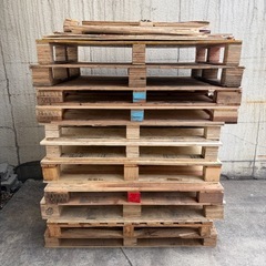 早い者勝ち！木製パレット合計11枚　1枚からの画像