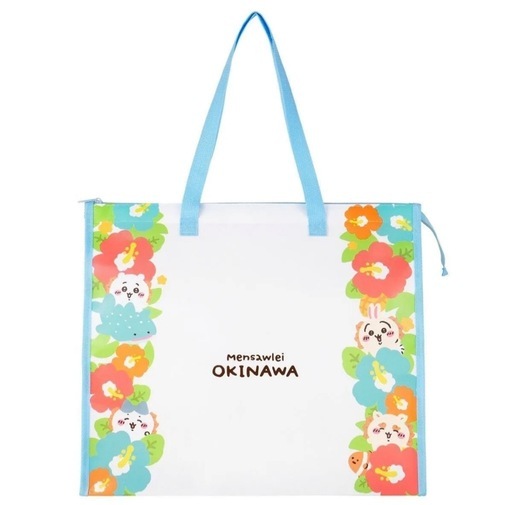 【ちいかわ公式】沖縄限定 シーサー おみやげバッグ｜新品未使用・大容量トート