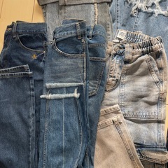 レディースデニム　1点800〜1500円の画像