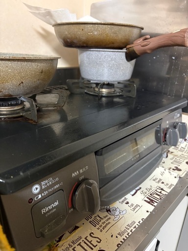 レンジ、炊飯器
