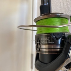 【トオル様】ジャッカルBRSs106M＋Surf/SHIMANO MIRAVEL C5000XGの画像