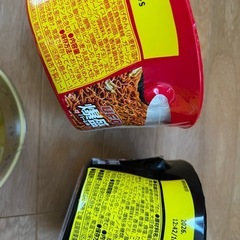 【決まりました】カップラーメン&カレーメシセットの画像