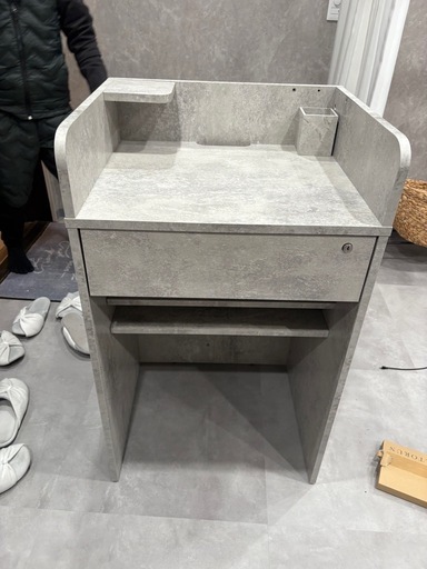 カウンター　引き出し付き　美品