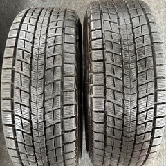 ダンロップスタッドレスタイヤアルミホイール付き４本の画像