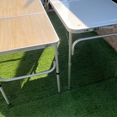 キャンプ　アウトドアテーブル　折りたたみテーブルの画像