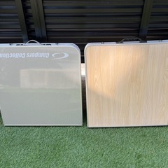 キャンプ　アウトドアテーブル　折りたたみテーブルの画像