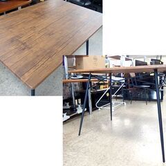 二人掛けダイニングセット イス2脚 テーブル 110×70cm ダイニング3点セット 札幌市北区屯田店の画像