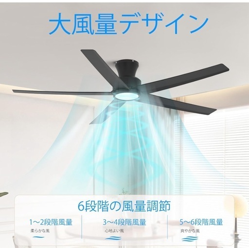 シーリングファンライト 8〜10畳 DCモーター 静音設計 送風・空気循環 調光調色 LED 面発光 ファン付き天井照明 冷暖房効率U