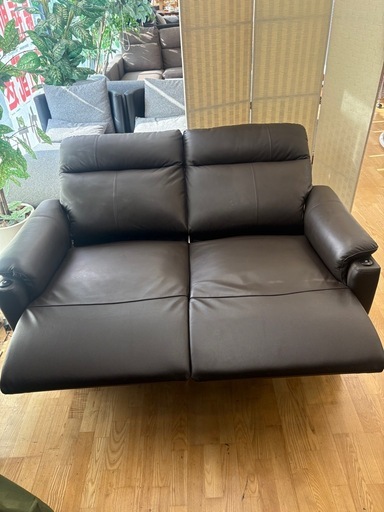 値下げしました。ジモティー特別価格? N1255★電動リクライニングソファ★ソファ★幅1600mm