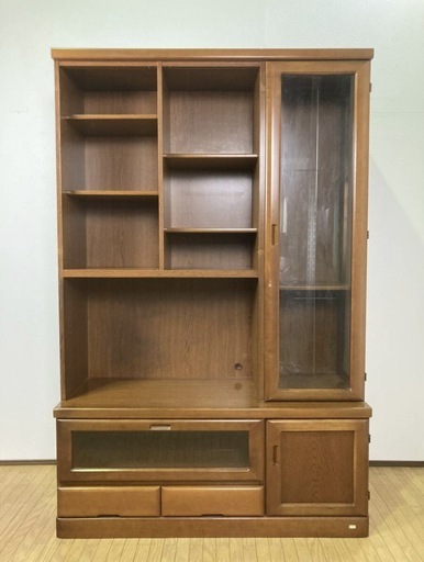 ☆激安☆ 昭和レトロ 飾り棚 本棚 キャビネット サイドボード 食器棚