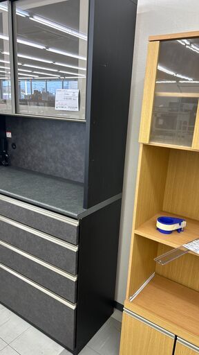 ★リユースのサカイ千葉中央店★ 松田家具 レンジボード  H206×D49×W141 クリーニング済み TC7010 ☆リユースのサカイ千葉中央店☆ 松田家具 レンジボード H206×D49×W141