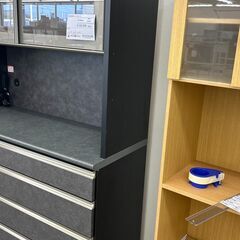 ★リユースのサカイ千葉中央店★ 松田家具 レンジボード  H205×D49×W118 クリーニング済み TC6027の画像