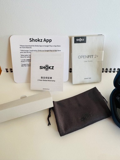 【ショックス】OPENFIT 2+ カバー付き