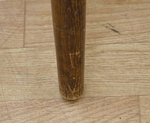 柏木工 ハイチェア 幅44×奥49×高86cm テーブル欠品 ダークブラウン ベビーチェア 子供用イス キッズ ジュニア ウィンザーチェア 札幌市 清田区 平岡