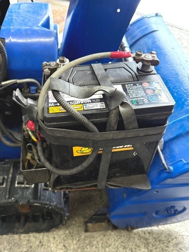 札幌市内配送可 動作確認済み YAMAHA ヤマハ 660 スノーメイト 6馬力 除雪機 YSM660 セル付き 中古バッテリー付き 