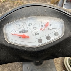 ジャンクスズキアドレス50不動の画像