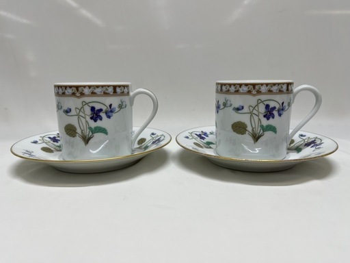☆ドリーム荒牧店☆ジモティー割引有☆ Haviland/アンペラトリス　ユジェニー/カップ&ソーサー/ペア