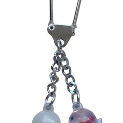 【ヴィンテージ/激レア】蓄光 幽霊 キーホルダーの画像