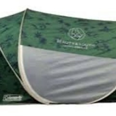 ビューティ&ユース　コールマン　コラボ　ポップアップテントの画像