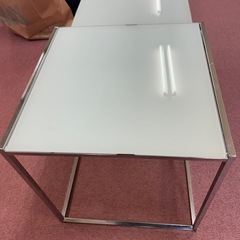 ガラスセンターテーブルセットの画像