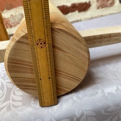 餅つきに欅4寸杵（きね）未使用品の画像