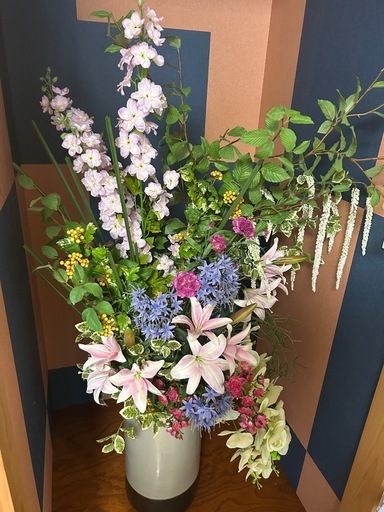 造花　観葉植物(鉢セット)
