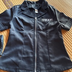SWATコスチュームのコスプレ衣装セットの画像
