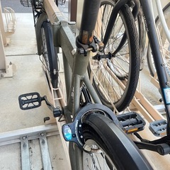 JEEP JE-206G 20インチ 折りたたみ自転車 -22 OLIVE の画像