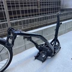 引き取り限定 ホンダ 書類あり Dio AF18 メインフレーム 前期 ジャンクの画像