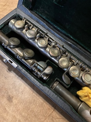 フルートジャンク品 (きー) 立山の管楽器、笛、ハーモニカの中古