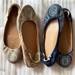 フラットシューズ　おまとめ2足の画像