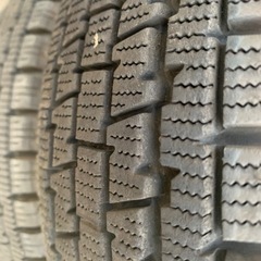 軽バンスタッドレスホイルタイヤ4本セットの画像