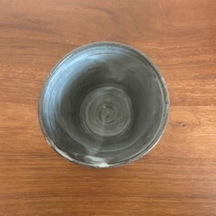 唐津焼 フリーカップ 刷毛目風 湯呑み ロックグラス 陶器 作家物の画像