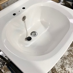 未使用？ 洗面台  タカラスタンダード 木製洗面化粧台 ウィットの画像