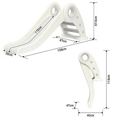Nebio(ネビオ) ロング＆なだらかスロープ折りたたみすべり台
の画像